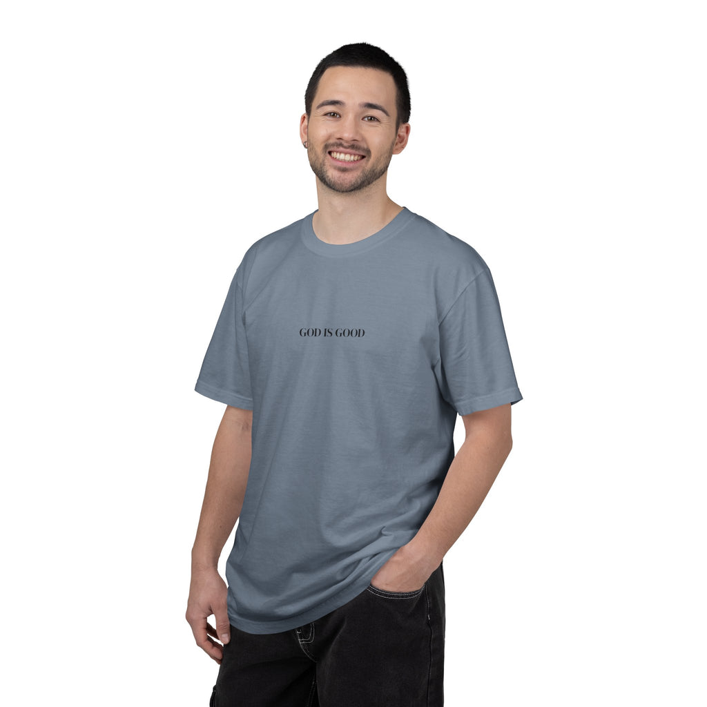 T-Shirt — "GOD IS GOOD" Minimalist Crewneck Tee