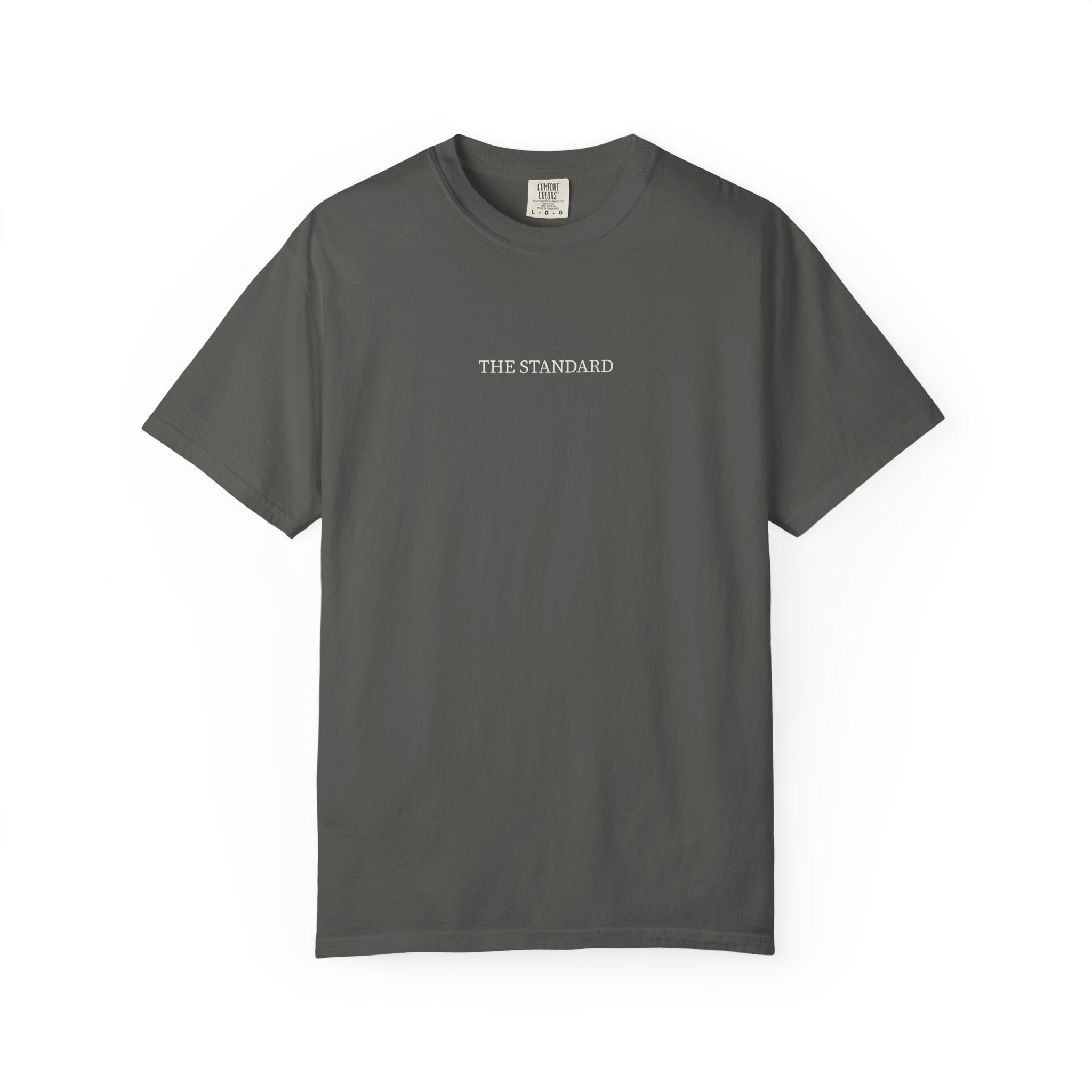 "The Standard" Minimalist T-Shirt — Garment-Dyed Cream Tee