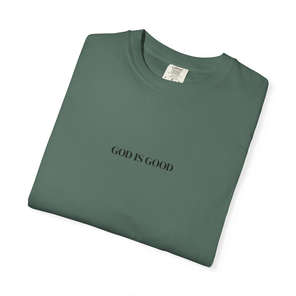 T-Shirt — "GOD IS GOOD" Minimalist Crewneck Tee