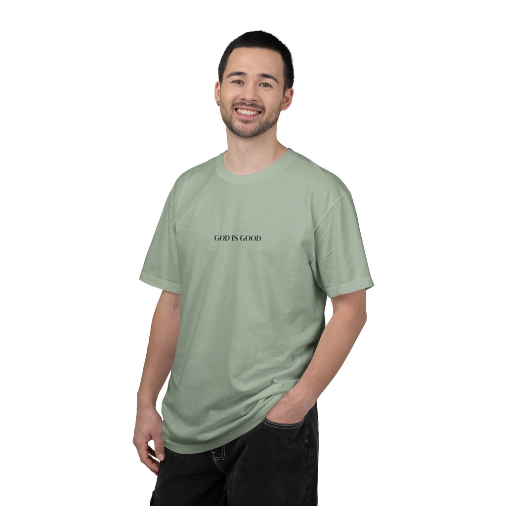 T-Shirt — "GOD IS GOOD" Minimalist Crewneck Tee