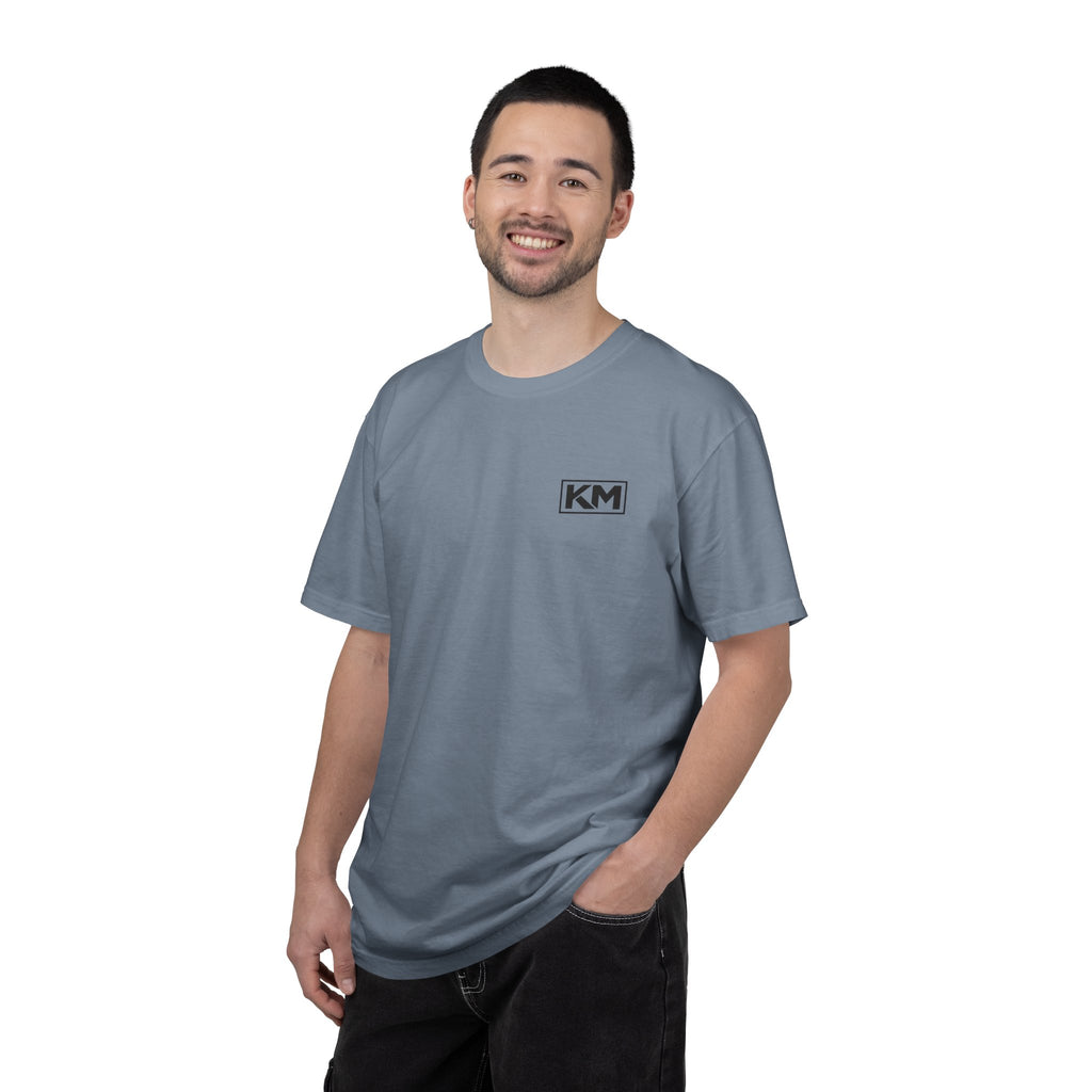 Chasing Sunsets Running T-Shirt — KM Chest Logo